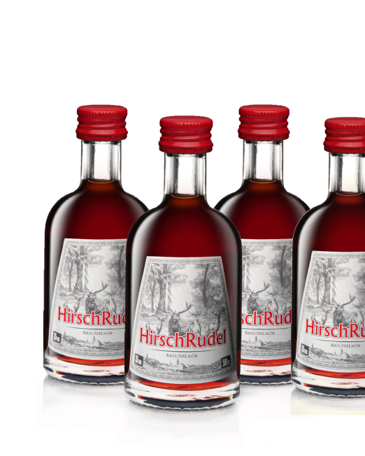 4 x HirschRudel Minis a 0.05L